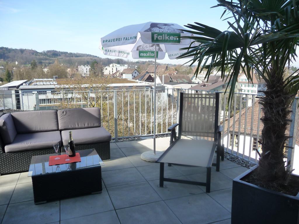Gasthof Zum Falken Frauenfeld Buitenkant foto